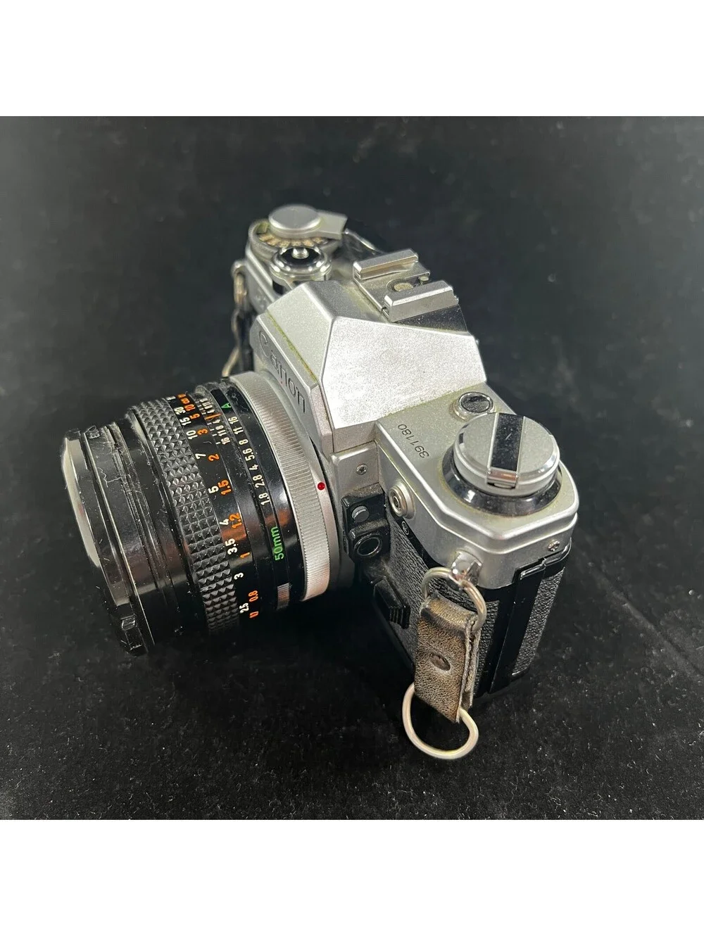Vintage Canon AE-1 35mm Film Camera with 50mm f/1.8 Lens